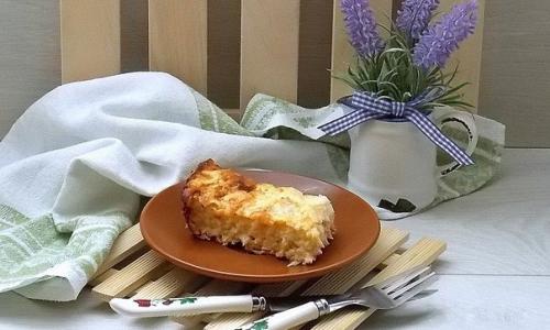 Кабачковая запеканка с курицей